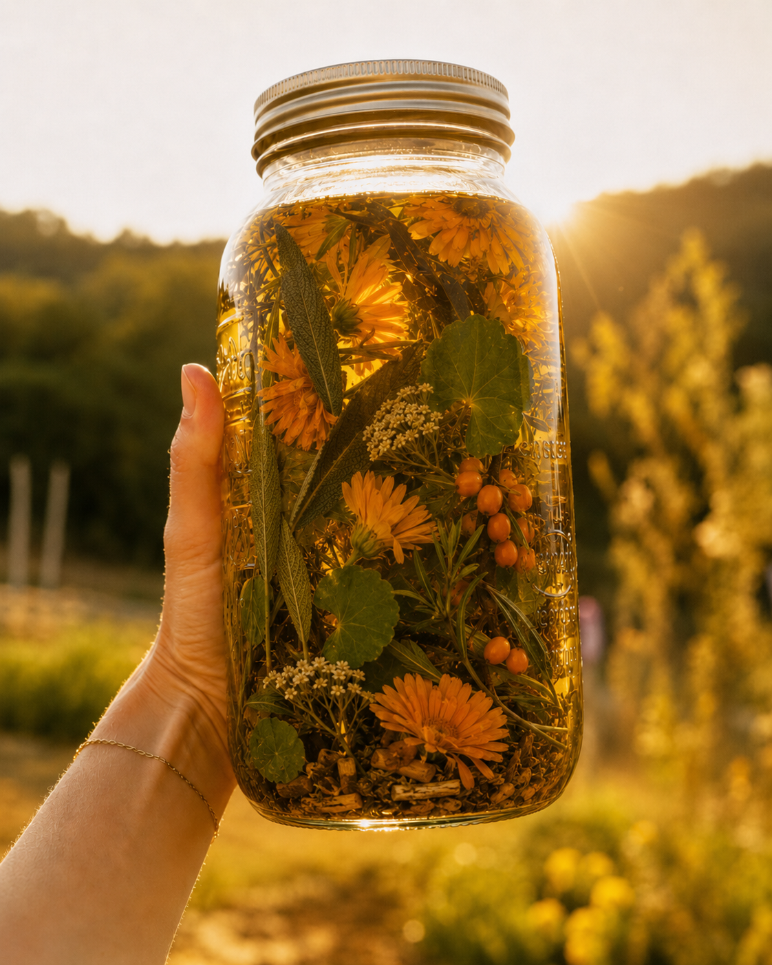 Why We Infuse Our Botanicals in Olive Oil: The Whole-Plant Approach to Solar Skin Nourishment
