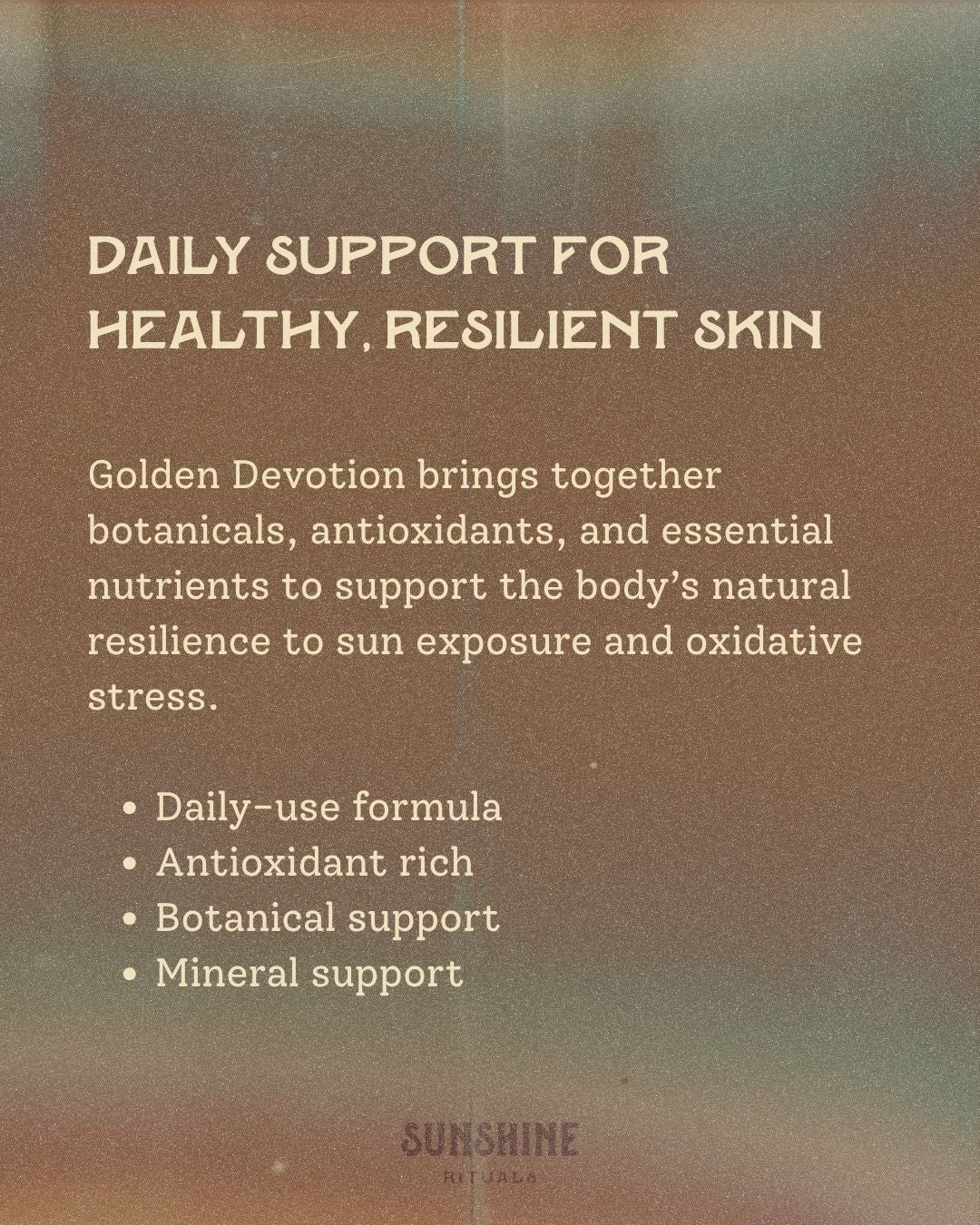 GOLDEN DEVOTION