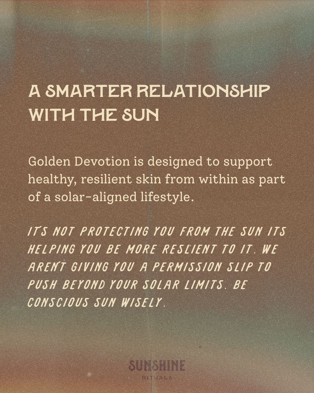 GOLDEN DEVOTION